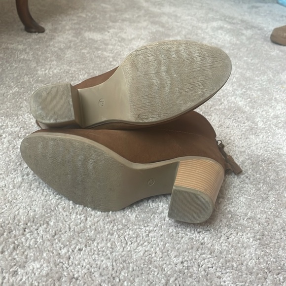 Hush puppies brown heeled booties - Picture 5 of 6